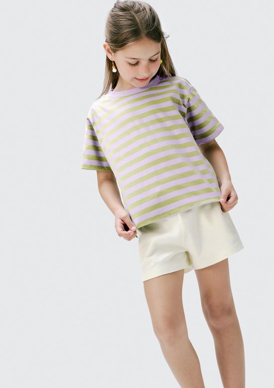 Foto do produto: Blusa Infantil Menina Listrada - Verde