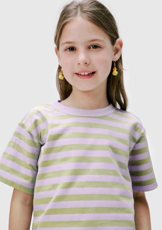 Foto do produto: Blusa Infantil Menina Listrada - Verde