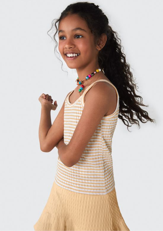 Foto do produto: Conjunto Curto Infantil Menina - Off white