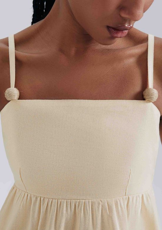 Foto do produto: Regata Feminina Em Viscolinho - Amarelo