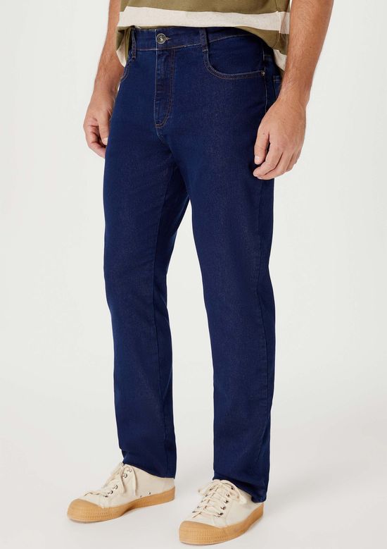 Foto do produto: Calça Jeans Masculina Slim Soft Touch - Azul