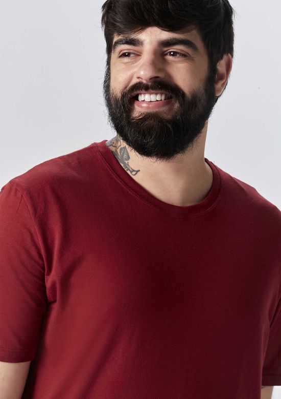 Foto do produto: Camiseta Básica Unissex Manga Curta World - Vermelho