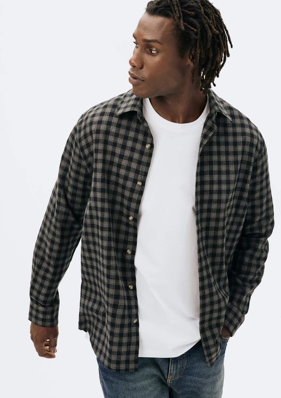 Foto do produto: Camiseta Básica Masculina Manga Longa Super Cotton - Branco