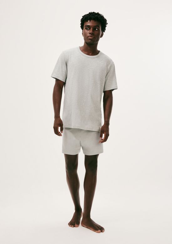 Foto do produto: Pijama Curto Masculino Em Malha Flamê - Azul
