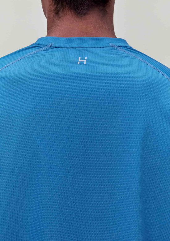 Foto do produto: Camiseta Esportiva Masculina Manga Curta Raglan - Azul