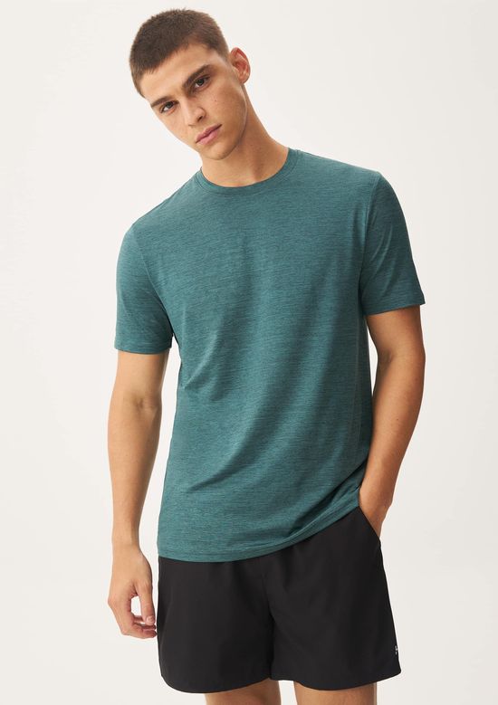 Foto do produto: Camiseta Masculina Esportiva Básica Toque Gelado - Verde