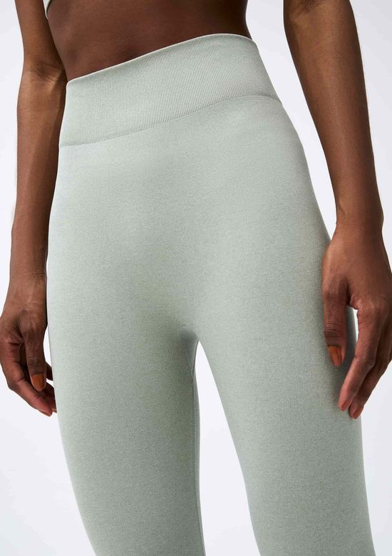 Foto do produto: Calça Legging Feminina Rajada Sem Costura - Verde