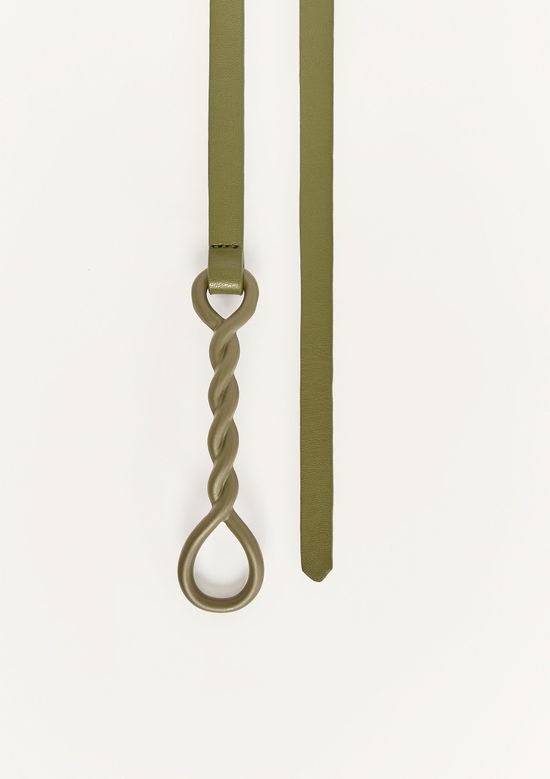 Foto do produto: Cinto Feminino Com Fivela Torcida E Amarração - Verde