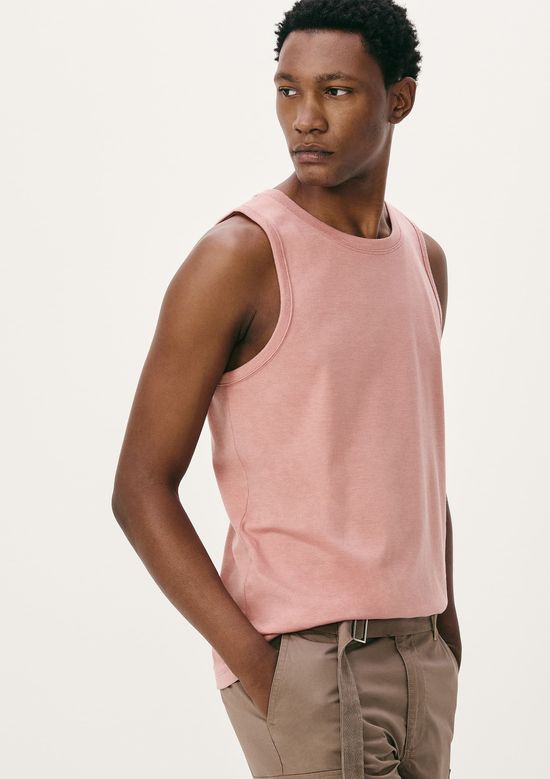 Foto do produto: Regata Básica Masculina World - Rosa