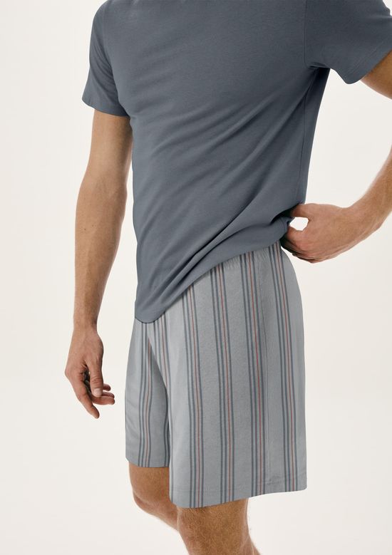 Foto do produto: Pijama Masculino Curto Em Malha - Cinza