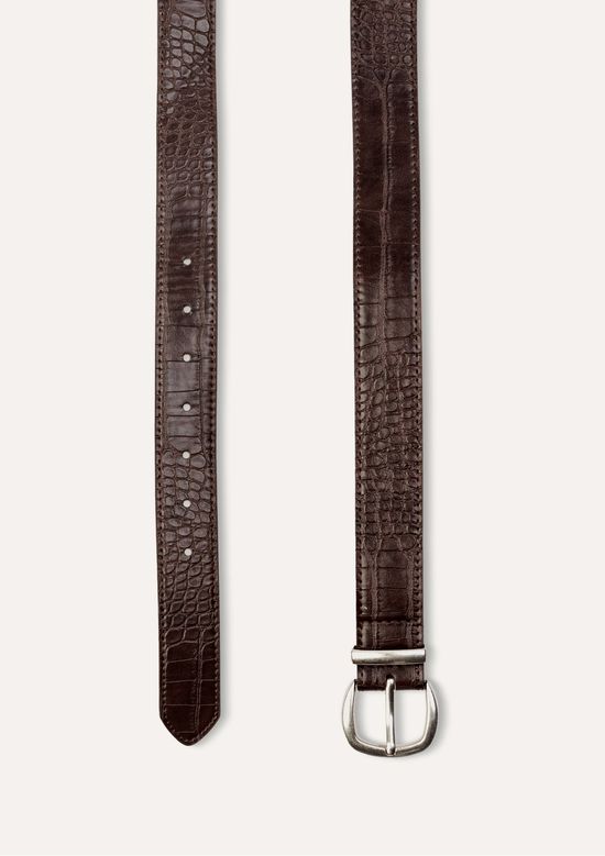Foto do produto: Cinto Feminino Pu Croco - Marrom