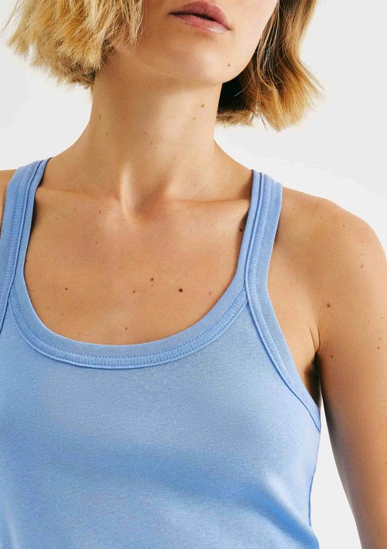 Foto do produto: Regata Feminina Nadador Slim - Azul