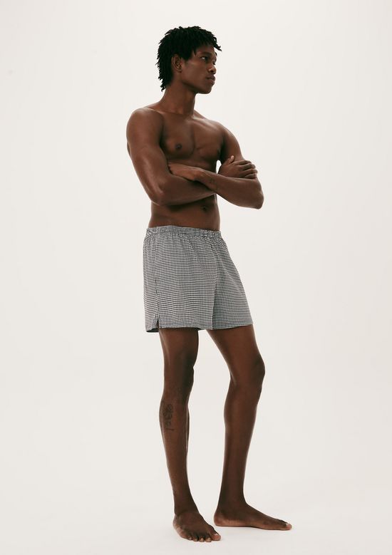 Foto do produto: Cueca Samba Canção Estampada - Preto
