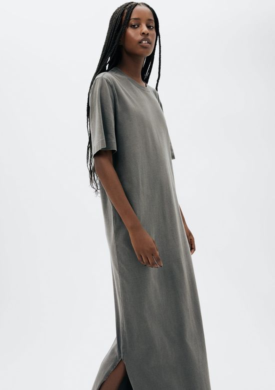 Foto do produto: Vestido Midi Estonado Super Cotton - Preto