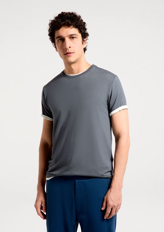 Foto do produto: Camiseta Masculina Slim Em Malha Tech - Verde