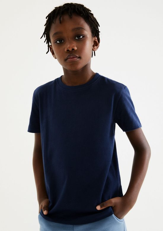 Foto do produto: Camiseta Infantil Menino Comfort Super Cotton - Azul