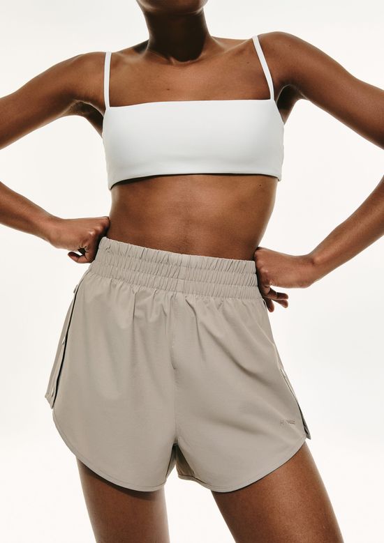 Foto do produto: Shorts Feminino Com Botões Hering Sports + FRNC - Cinza