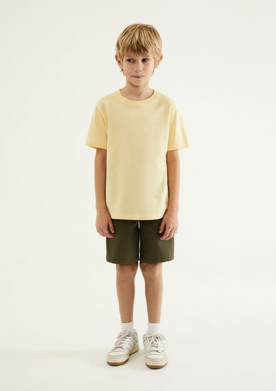 Foto do produto: Bermuda Básica Infantil Menino Chino - Verde