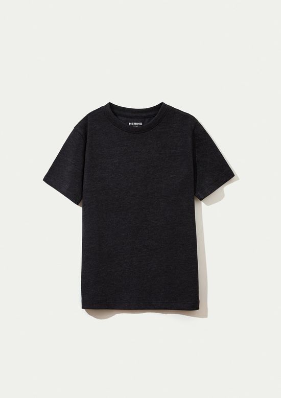 Foto do produto: Camiseta Básica Infantil Menino Manga Curta Slim - Cinza