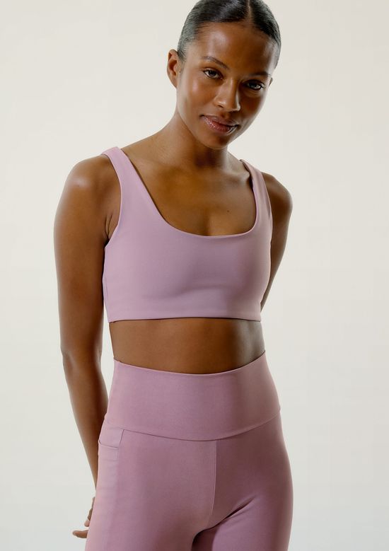Foto do produto: Top Esportivo Com Fio LYCRA® - Rosa