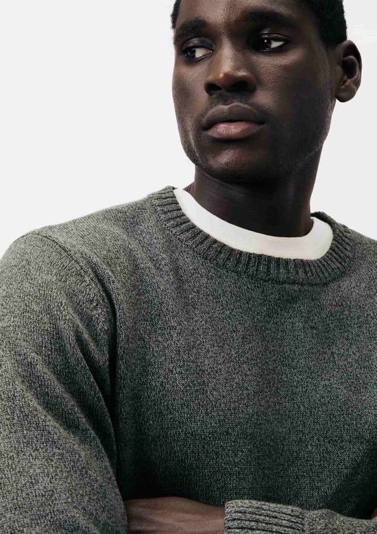 Foto do produto: Suéter Masculino em Tricô Regular - Cinza