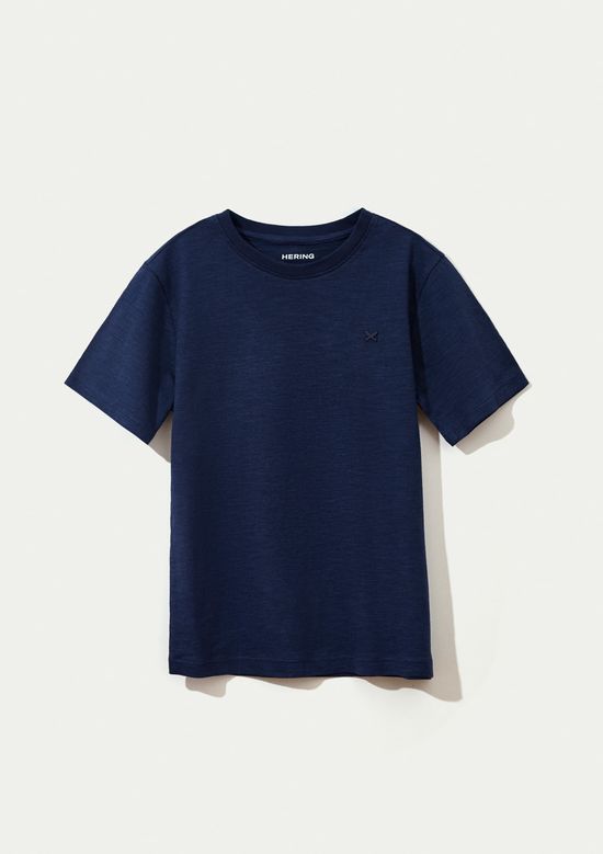 Foto do produto: Camiseta Manga Curta Infantil Menino Flamê - Azul