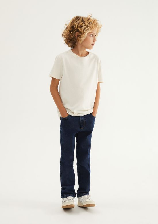 Foto do produto: Calça Jeans Infantil Menino Slim - Azul