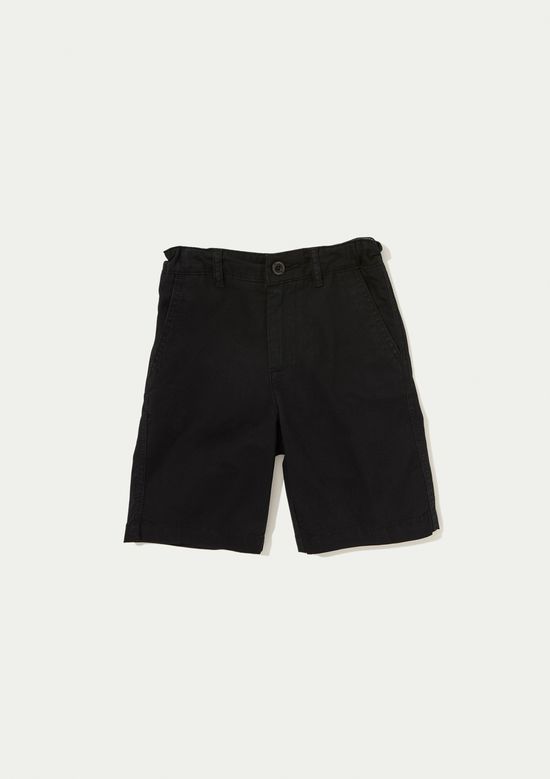 Foto do produto: Bermuda Básica Infantil Menino Chino - Preto
