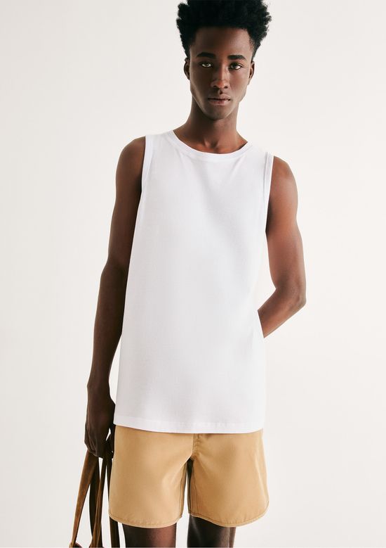 Foto do produto: Regata Básica Masculina World - Branco