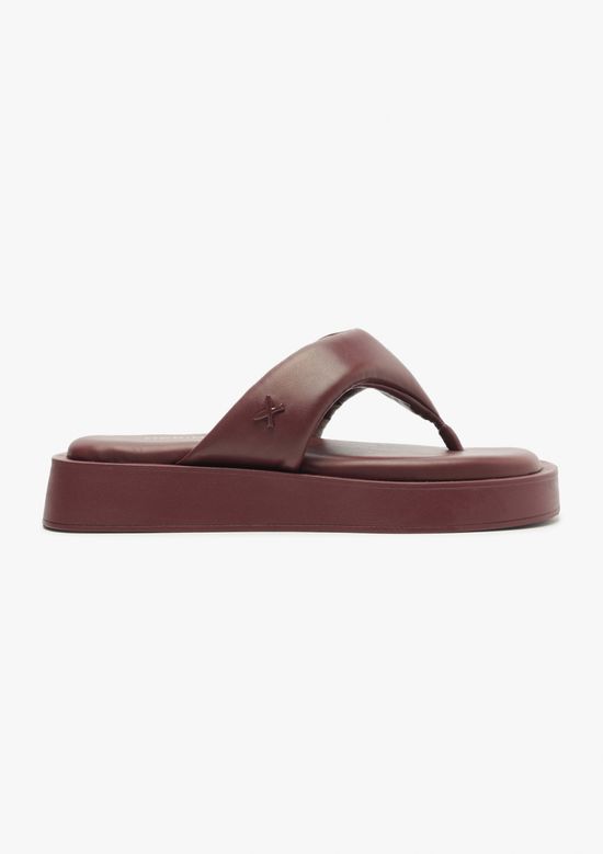 Foto do produto: Sandália Solar Hering Flatform Feminina - Marsala