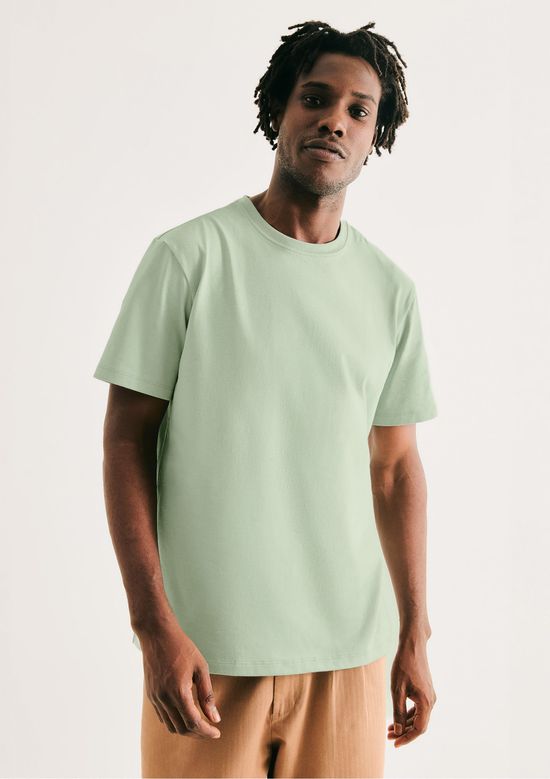 Foto do produto: Camiseta Básica Masculina Comfort Super Cotton - Verde
