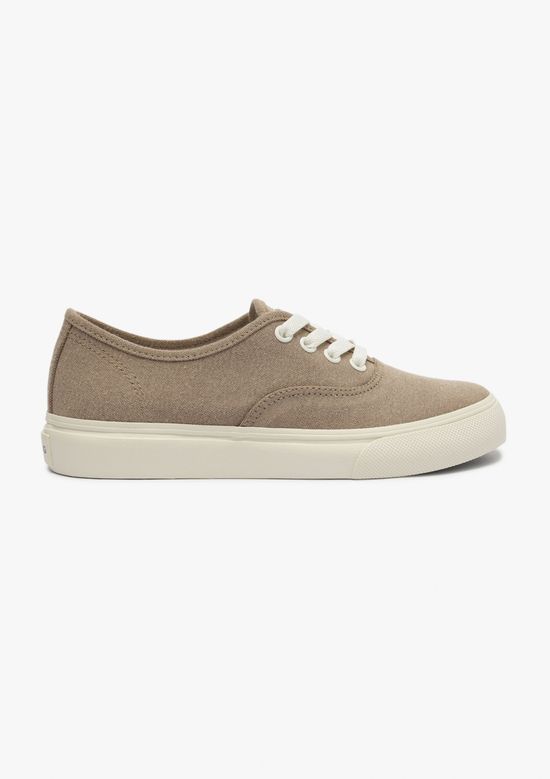 Foto do produto: Tênis Masculino Casual Lona - Bege
