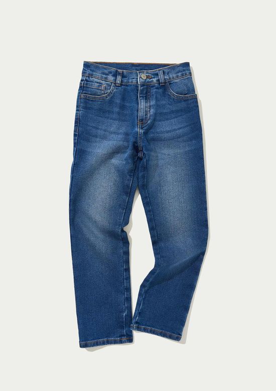 Foto do produto: Calça Jeans Infantil Menino Slim - Azul