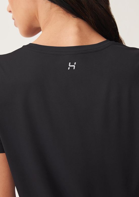 Foto do produto: Camiseta Esportiva Básica Feminina Proteção UV - Preto