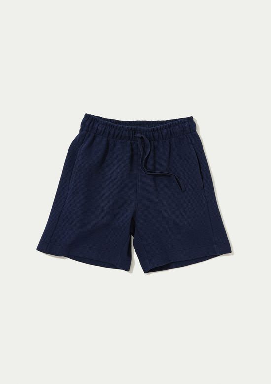 Foto do produto: Bermuda Infantil Menino Em Malha Texturizada - Azul