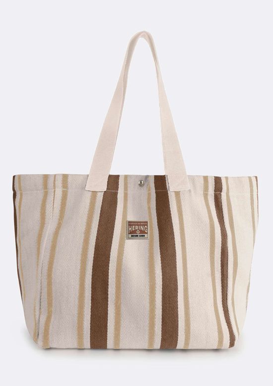 Foto do produto: Bolsa Feminina Tote em Fio Tinto - Marrom