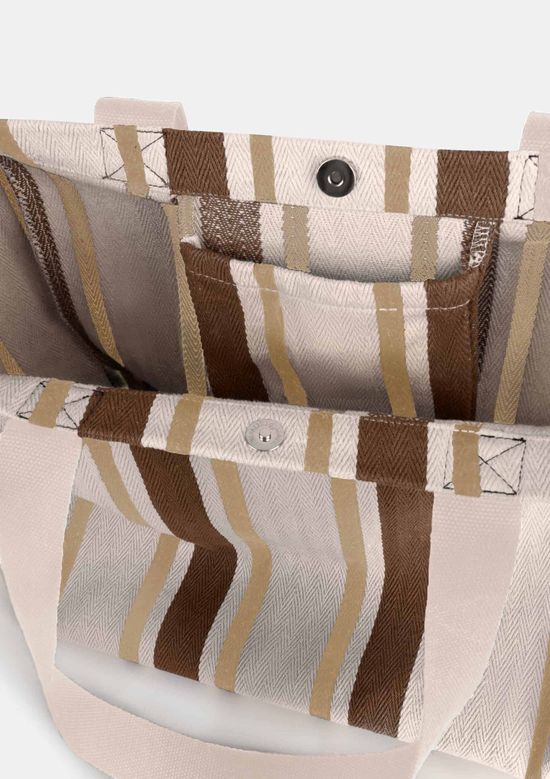 Foto do produto: Bolsa Feminina Tote em Fio Tinto - Marrom