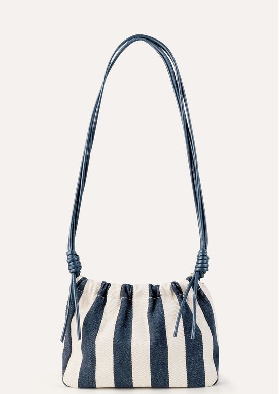 Foto do produto: Bolsa Bucket Feminina Listrada - Vermelho