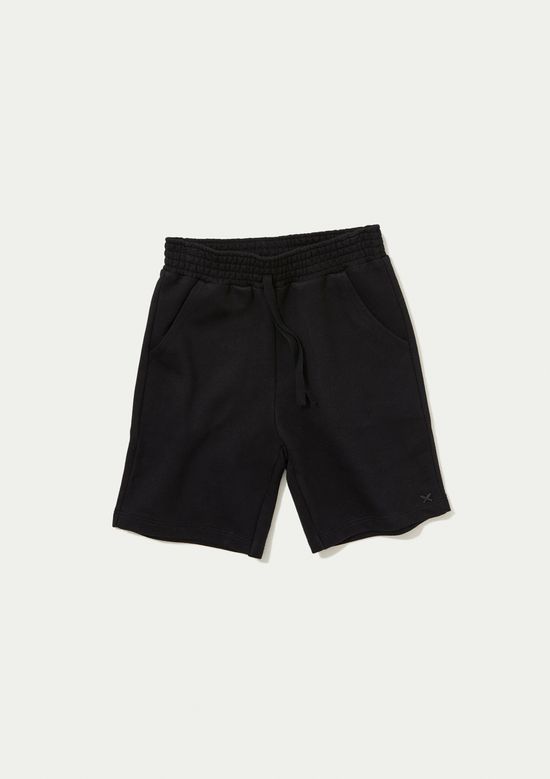 Foto do produto: Bermuda Básica Infantil Menino Em Moletom - Preto