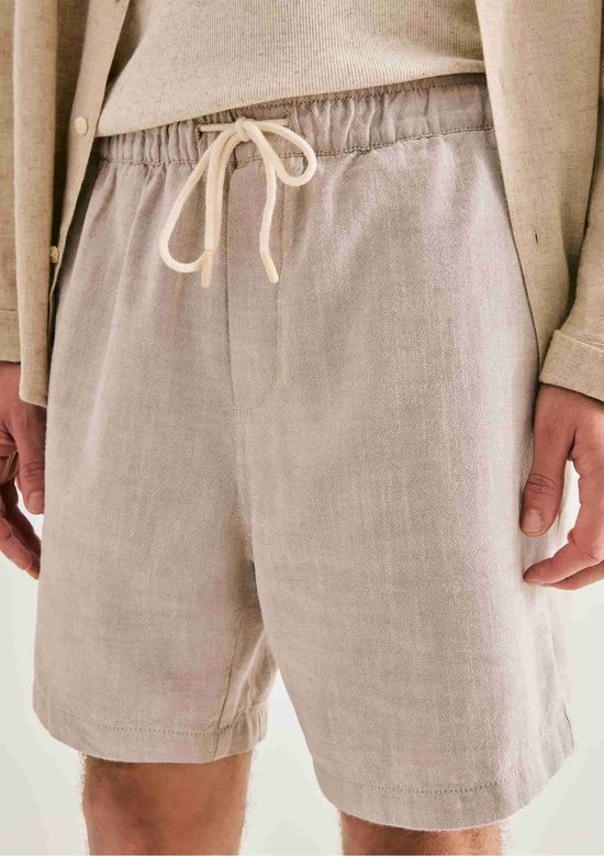 Foto do produto: Bermuda Masculina Jogger Rústica - Caqui