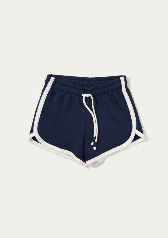 Foto do produto: Shorts Infantil Menina Esportivo Runner - Azul