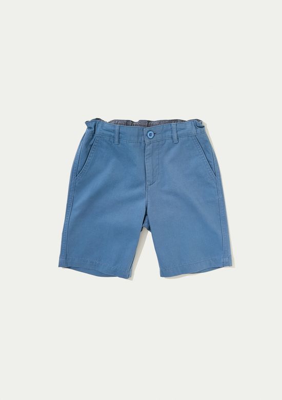 Foto do produto: Bermuda Básica Infantil Menino Chino - Azul