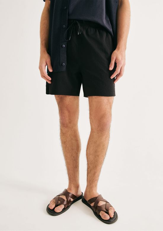 Foto do produto: Shorts De Banho Masculino Texturizado - Preto