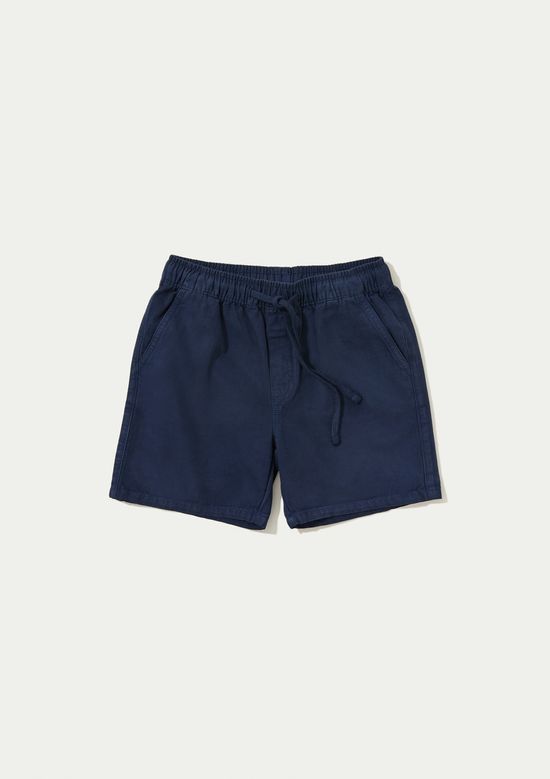 Foto do produto: Shorts Infantil Menino Em Sarja - Azul