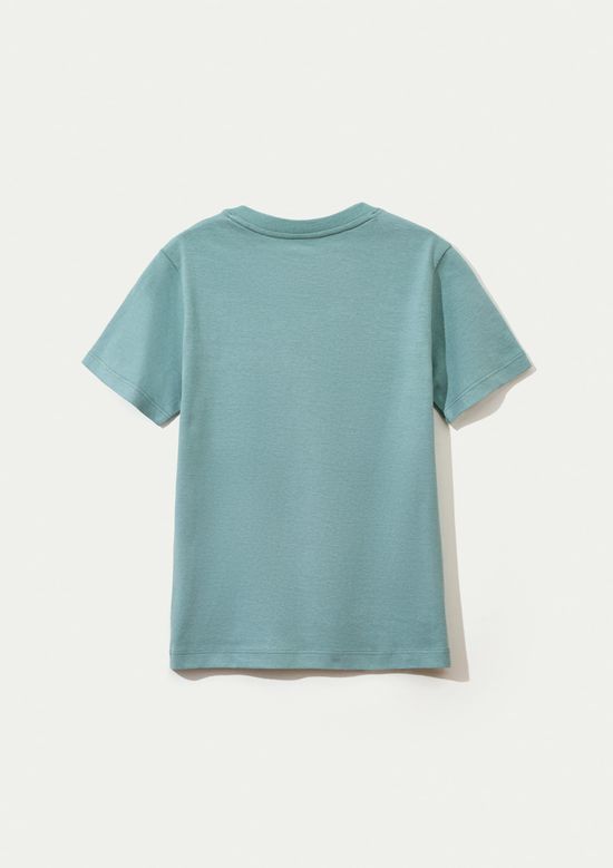 Foto do produto: Camiseta Infantil Menino Manga Curta Com Estampa - Azul