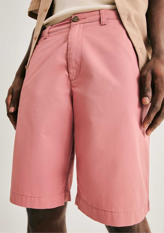 Foto do produto: Bermuda Básica Masculina Chino - Rosa