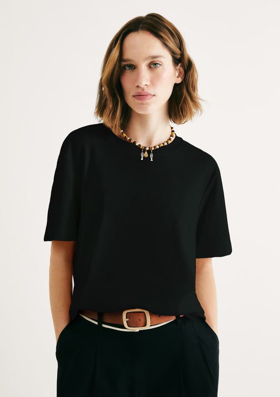 Foto do produto: Blusa Feminina Manga Curta - Azul