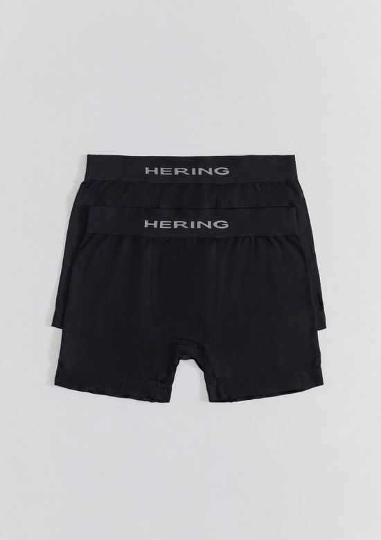 Foto do produto: Kit 2 Cuecas Boxer Sem Costura - Preto