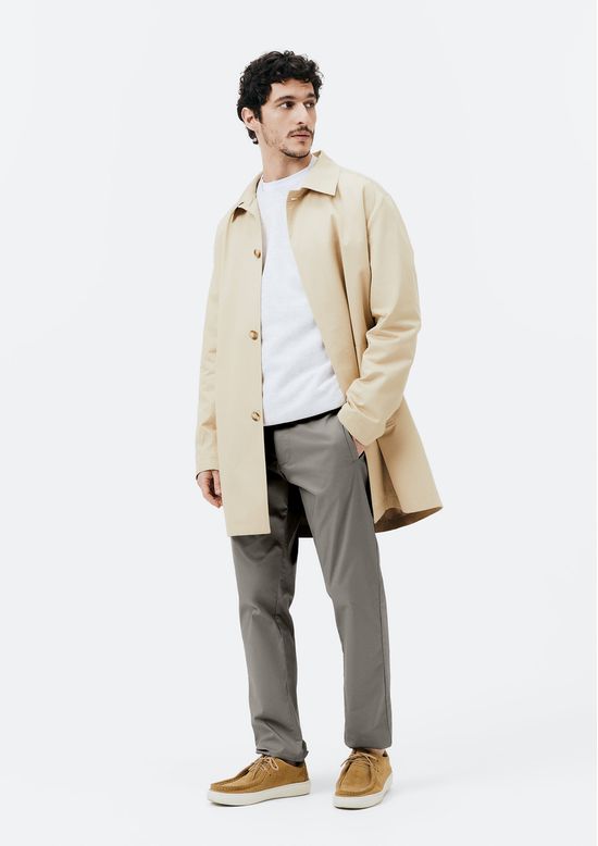 Foto do produto: Calça Masculina Slim Em Sarja Empapelada - Cinza