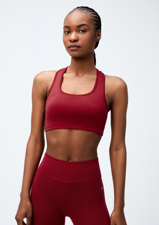 Foto do produto: Top Esportivo Feminino Nadador - Vermelho